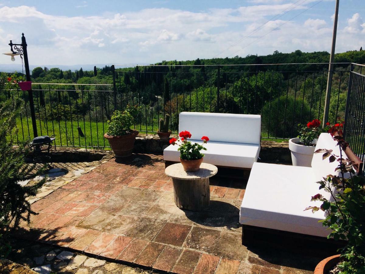 Salto Di Gatto Villa Castellina in Chianti Exterior photo